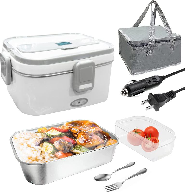 Photo 1 of Electric Lunch Box Food Heater, 1.8L 60W Faster Warmer 3 in 1