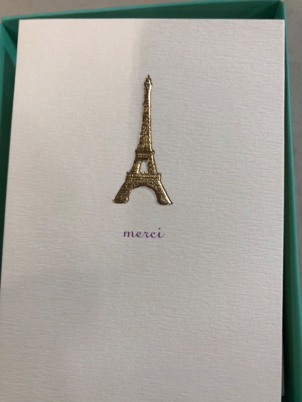 Photo 2 of Graphique Eiffel Tower La Petite Presse Notecards