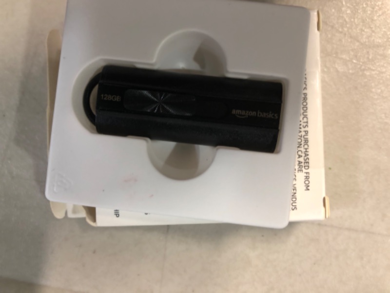 Photo 1 of Amazon Basics 128GB Ultra Fast USB 3.1 Flash Drive 1 pack