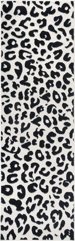 Photo 1 of 
nuLOOM Annette Modern Leopard Print Area Rug Dark Grey 2 ft x 6 ft