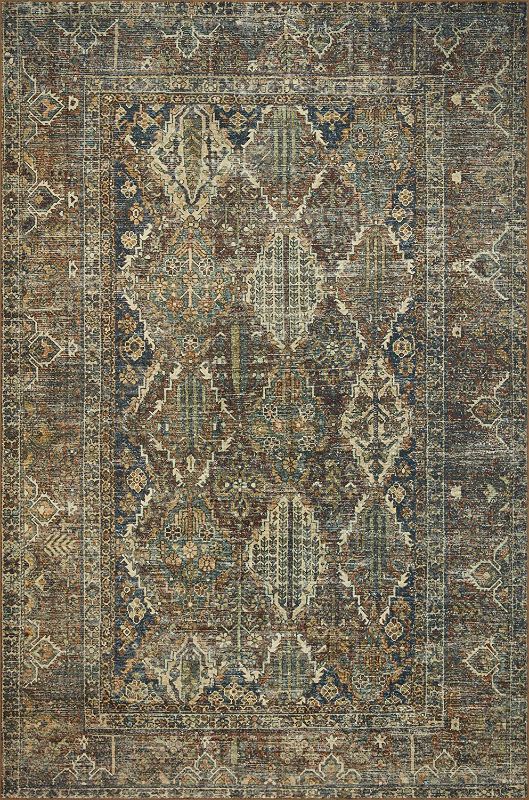 Photo 1 of  Blue 3'-6" x 5'-6" Accent Rug