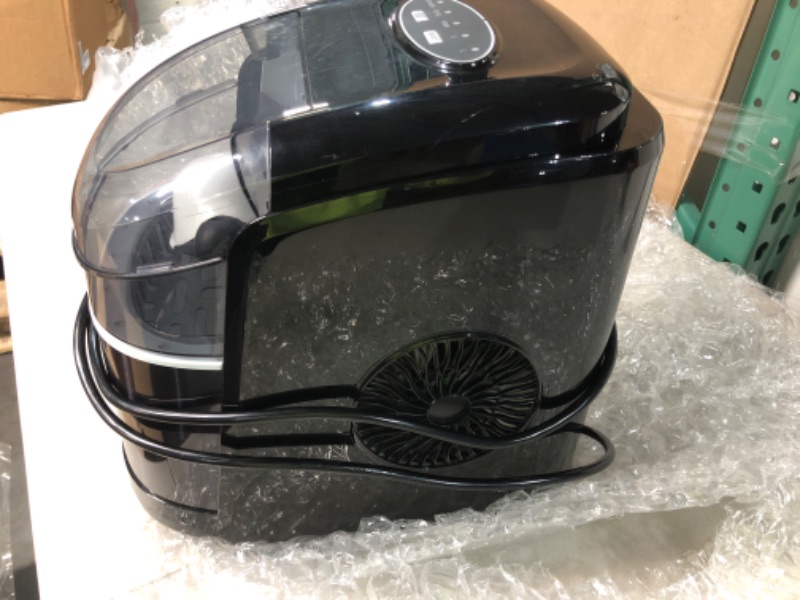 Photo 1 of Silonn Countertop Ice Maker Machine, Portable Self-Cleaning with Ice Scoop and Basket, Black