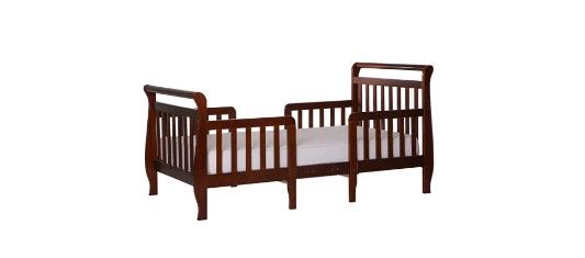 Photo 1 of Dream On Me Emma 3 in 1 Convertible Toddler Bed in Espresso