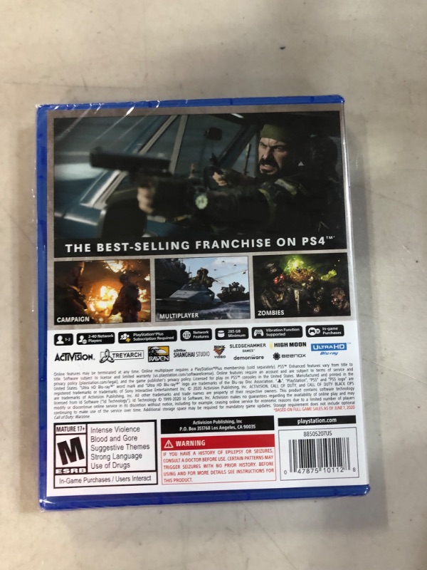 Photo 3 of Call of Duty: Black Ops Cold War (PS5) PlayStation 5 Standard **NEW**