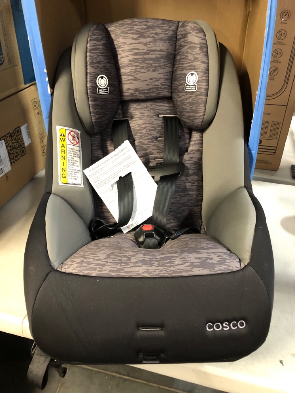 Photo 3 of Cosco Mighty Fit 65 DX Convertible Car Seat (Heather Onyx Gray)