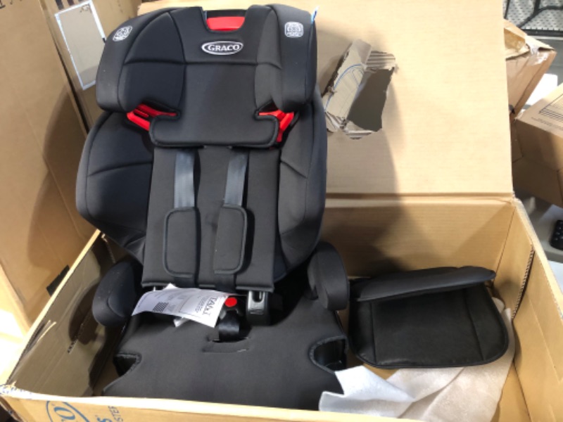 Photo 3 of Graco Tranzitions 3 in 1 Harness Booster Seat, Proof Tranzitions Black