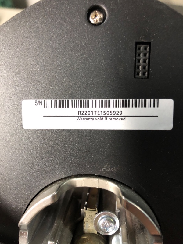 Photo 3 of **USED**MISSING HARDWARE** TEEHO TE001 Keyless Entry Door Lock with Keypad - Smart Deadbolt Lock - Front Door Lock with 2 Keys - Auto Lock 