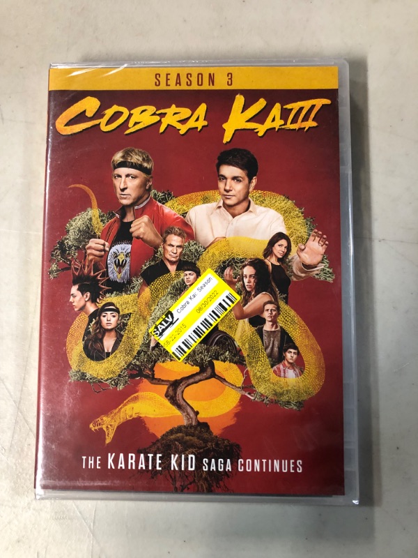 Photo 2 of **Brand New** Cobra Kai: the Complete Third Season (DVD)