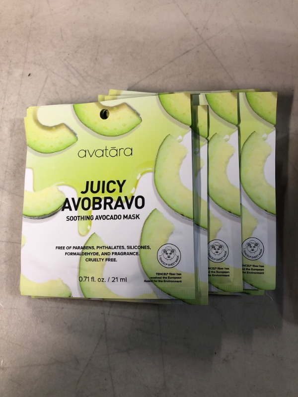 Photo 2 of 15 pack Avatara Avobravo Soothing Mask - 0.71 Fl Oz