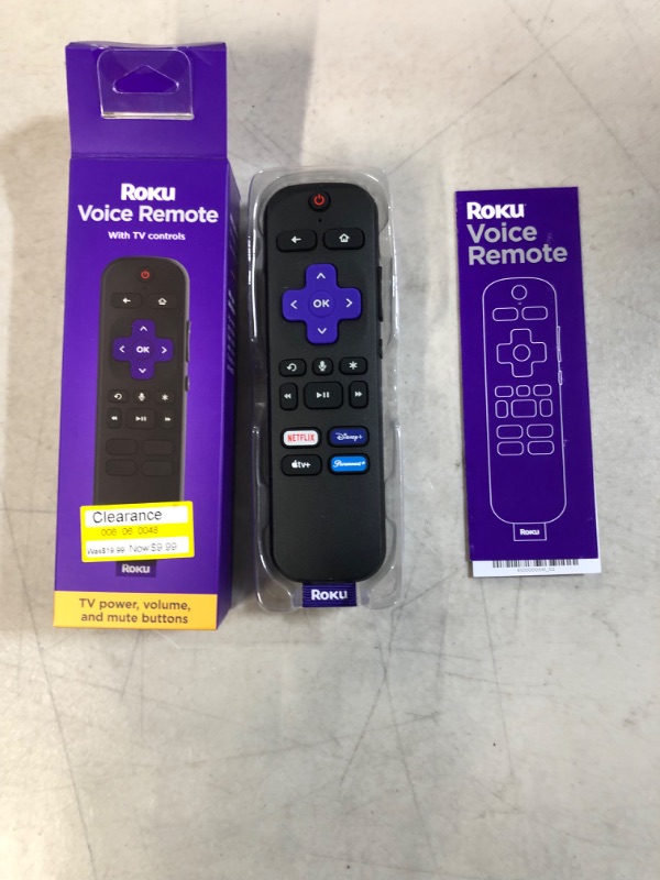 Photo 2 of Roku Voice Remote (Official) for Roku Players, Roku TVs and Roku Audio