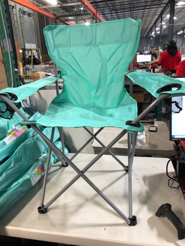Photo 1 of Adult Outdoor Portable Chair Teal - Sun Squad