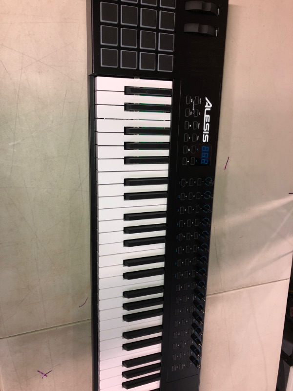 Photo 6 of *MISSING POWER CORD *  Alesis VI61 Advanced 61-Key USB/MIDI Keyboard Controller