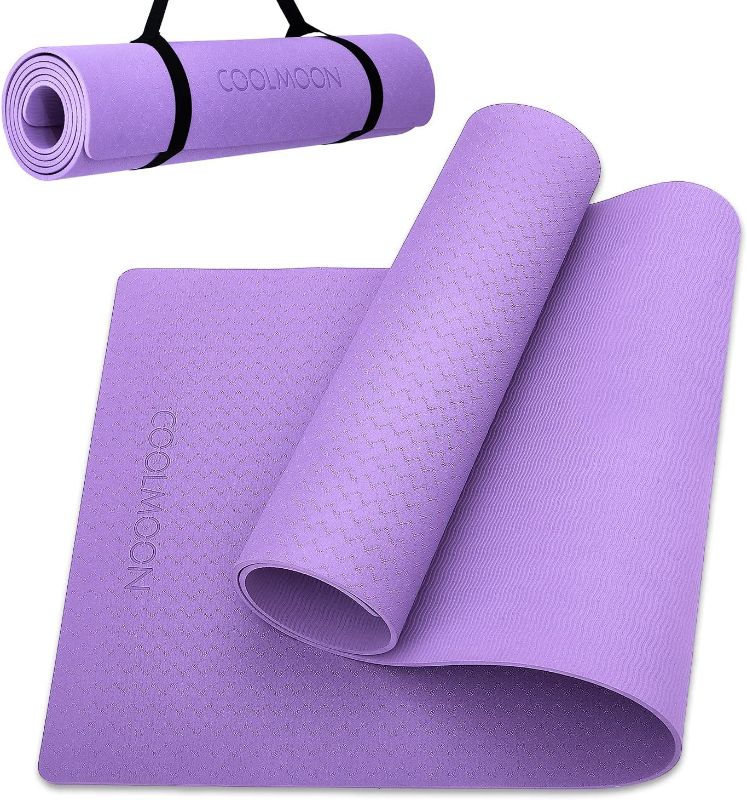 Photo 1 of 
COOLMOON 1/4 Inch Extra Thick Yoga Mat