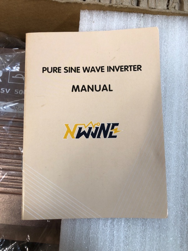 Photo 2 of NWine Pink Pure Sine Wave Dual Fan DC12V AC110V 5000W Power Inverter Kit