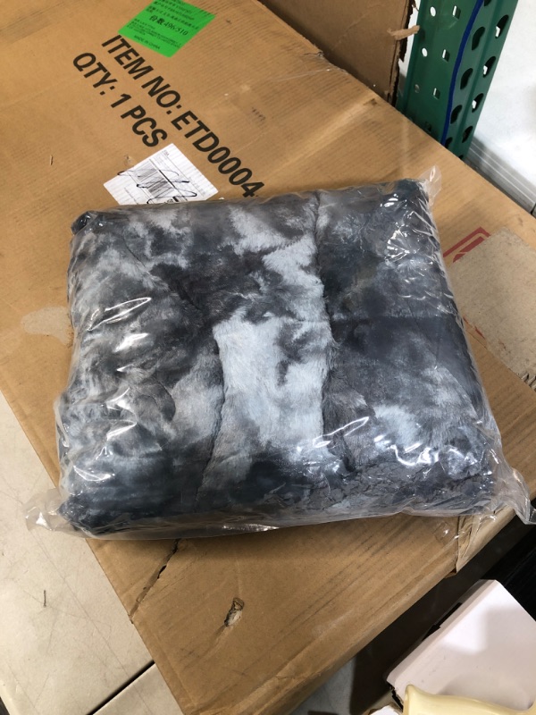 Photo 1 of 12x12 grey pillow