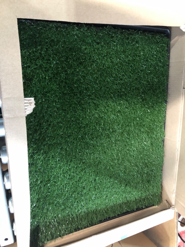 Photo 2 of Artificial Grass Puppy Pee Pad for Dogs and Small Pets - 20x25 