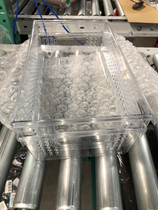 Photo 1 of 15" x 8" Set of 2 Plastic Organizer Bins 