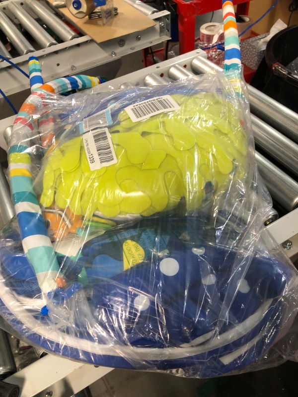 Photo 1 of Bright Starts Disney Baby Finding Nemo Mr. Ray Ocean Lights & Music Gym, Ages Newborn +