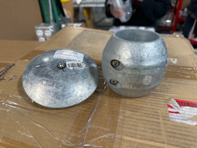 Photo 3 of 
Visit the Martyr Anodes Store
4.7 out of 5 stars253 Reviews
Martyr Anodes, Streamlined Shaft Anodes with Stainless Steel Slotted Head

Also this is included :

Brand: Martyr
Martyr CMR03M Magnesium Rudder Anode