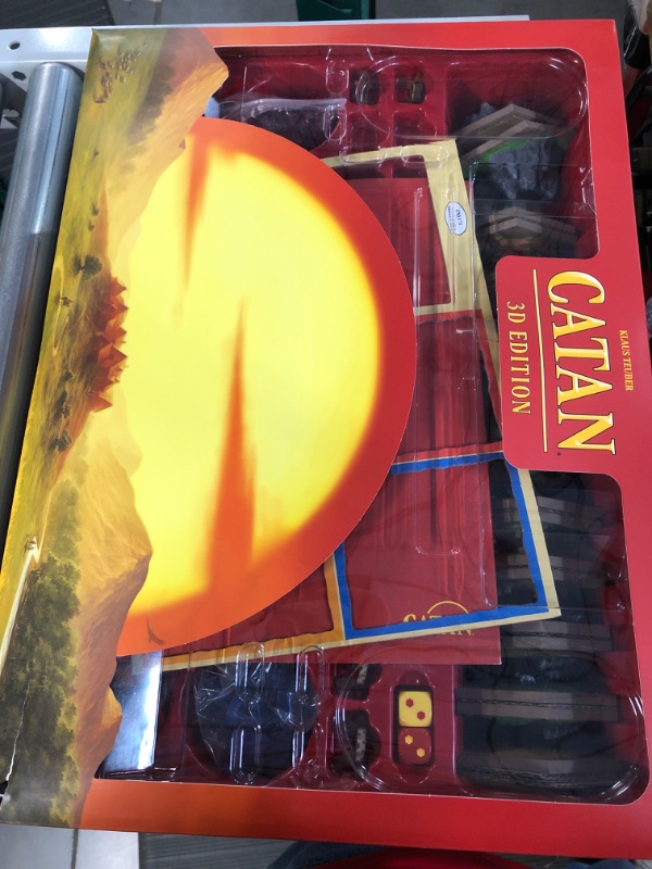 Photo 2 of -MISSING PARTS UNKNOWN-CATAN 3D Edition Board Game | Strategy Game with Immersive 3D Tiles 