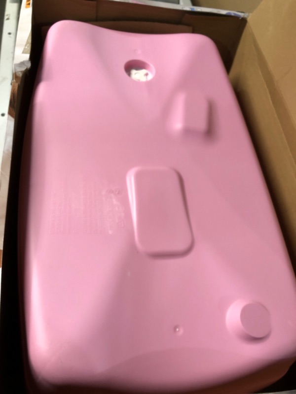 Photo 2 of -USED-Summer Lil Luxuries Whirlpool Bubbling Spa & Shower (Pink) Luxurious Baby Bathtub with Circulating Water Jets, 2 Piece Set (Pack of 1) Pink Checkers