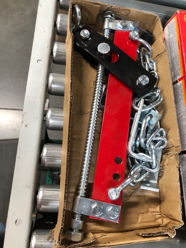 Photo 2 of -USED-BIG RED T32100 Torin Engine Hoist Shop Crane Accessory: Steel 3 Position Engine Leveler with Adjustable Handle, 3/4 Ton (1,500 lb) Capacity, Red