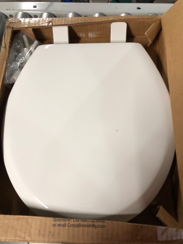 Photo 2 of -USED-MAYFAIR 888SLOW 000 NextStep2 Toilet Seat with Built-In Potty Training Seat, Slow-Close, Removable that will Never Loosen, ROUND