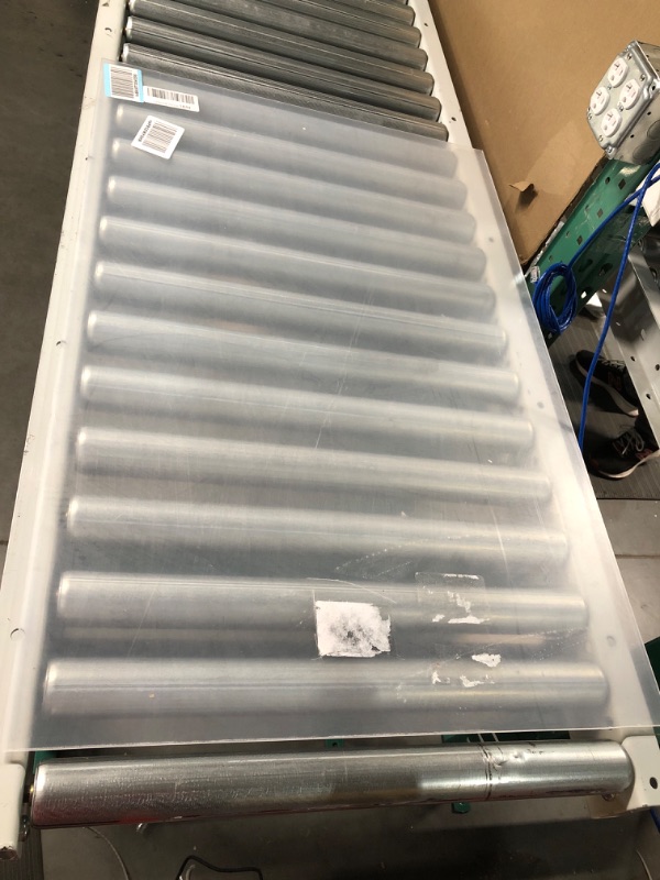 Photo 1 of  1/8" Thick Clear Acrylic Sheet - 24" x 36" Pre-Cut Plexiglass Sheet for Craft Projects, Signs, Sneeze Guard, and More - Cut with Laser, Power Saw, or Hand Tools 24 Inchx36 Inch Clear