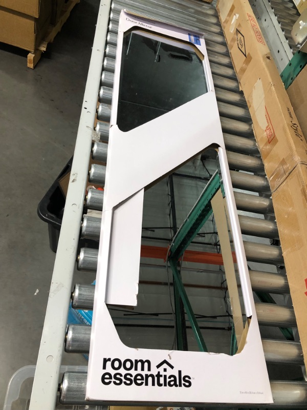 Photo 1 of *Missing Pieces* 12 x 48 Rectangle Frameless Door Mirror 