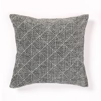 Photo 1 of 18"x18" Anke Chenille Woven Square Throw Pillow - freshmint