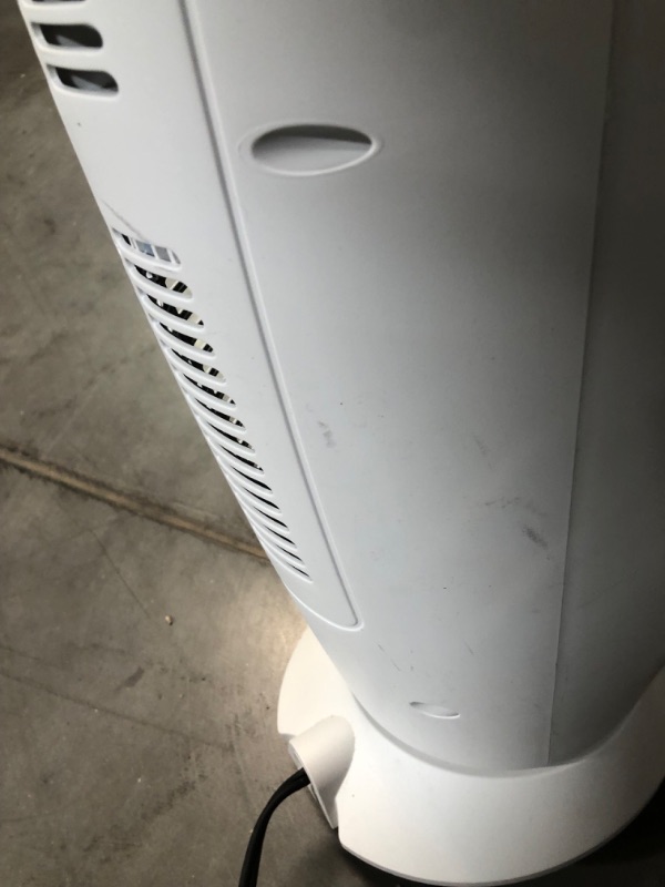 Photo 6 of *Used* Lasko Oscillating Digital Ceramic Tower Heater with Timer and Remote Control, 22.75 Inches, White, 5165