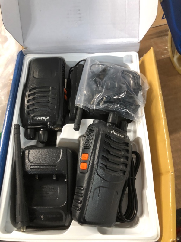 Photo 2 of **SEE NOTES**
SAMCOM FPCN30A Two Way Radios Long Range 5 Watts Walkie Talkies for Adults Rechargeable 2 Way Radios UHF Programmable Handheld Business Radio 1500mAh Battery with Earpieces