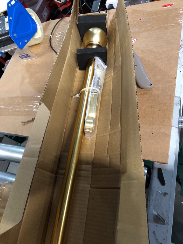 Photo 2 of  Ball Curtain Rod Brass - 