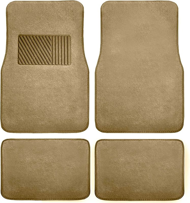 Photo 1 of *NEW* Universal Fit Carpet Beige Automotive Floor Mats