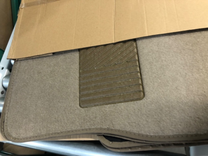 Photo 1 of *NEW* Universal Fit Carpet Beige Automotive Floor Mats