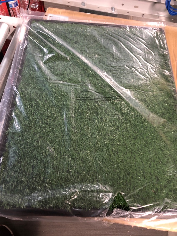 Photo 2 of Artificial Grass Puppy Pee Pad for Dogs and Small Pets - 20x25 Reusable 3-Layer 