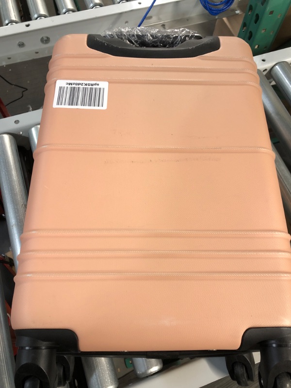 Photo 3 of (USED has damage) Rockland Melbourne Hardside Expandable Spinner Wheel Luggage, Champagne, 