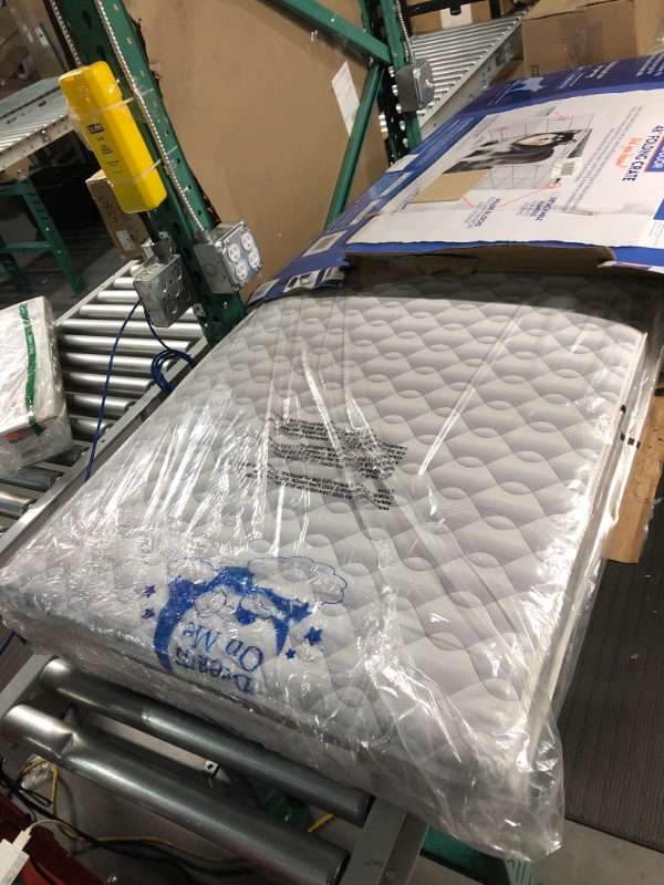 Photo 2 of Dream On Me Twilight 5” 88 Coil Innerspring Crib and Toddler Mattress, Grey Waterproof Vinyl Cover, Greenguard Gold & JPMA Certified, 10 Years Manufacture Warranty, Made in U.S.A, Removable Cover