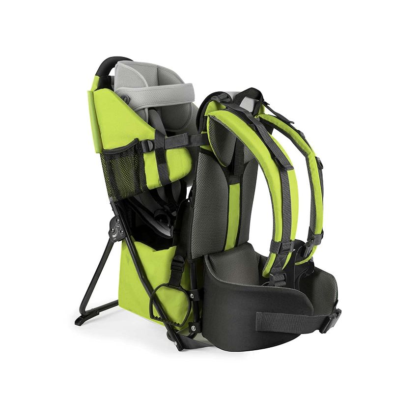 Photo 1 of besrey Baby Backpack Carrier for Hiking Toddler Backpack Carrier Child Carrier Green