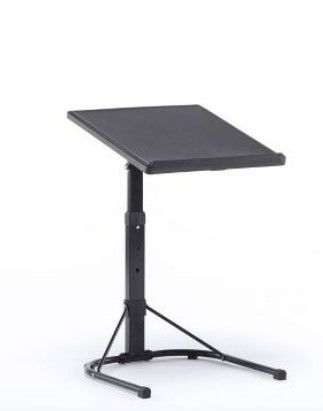 Photo 1 of Plastic Dev Group Multi-Functional Adjustable C Table Black