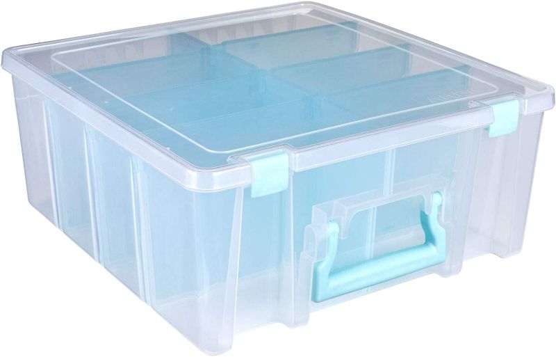 Photo 1 of *SEE NOTES* ArtBin 6990SA Super Satchel Double Deep with Removable Dividers