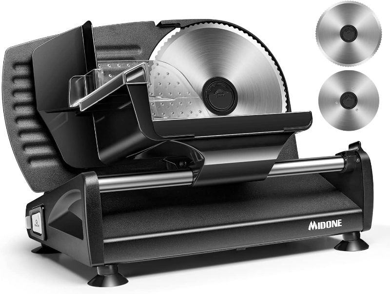 Photo 1 of *SEE NOTES* MIDONE Meat Slicer 200W Electric Deli Food Slicer