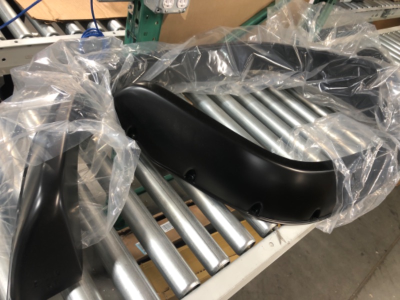 Photo 1 of Bushwacker Cutout Pocket/Rivet Style Rear Fender Flares | 2-Piece Set, Black, Smooth Finish | 21010-11 | Fits 1984-1990 Ford Bronco II