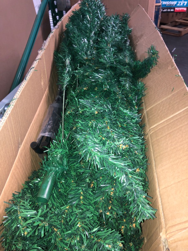 Photo 2 of 7.5ft Artificial Christmas Tree, Xmas Premium Spruce North Valley Holiday Hinged Pine Decorations Tree