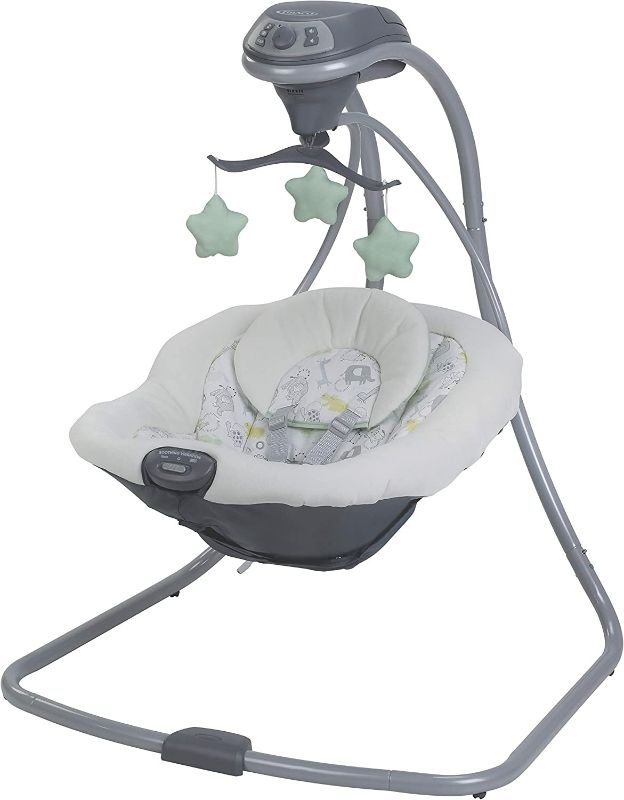 Photo 1 of (READ NOTES) 
Graco® Simple Sway™ LX Swing with Multi-Direction Seat, Kendall Simple Sway LX W/Multi-Direction Kendall (READ NOTES) 