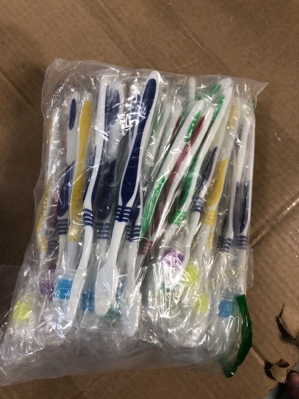 Photo 2 of 50 Pack Bulk Toothbrushes | Individually Wrapped | Oral Set