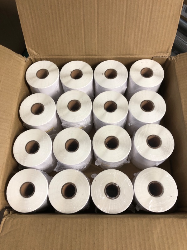 Photo 2 of (READ NOTES) L LIKED 16 Rolls 4" x 6" Direct Blank Thermal Shipping Labels with 250 Labels/Roll - (16 Rolls)