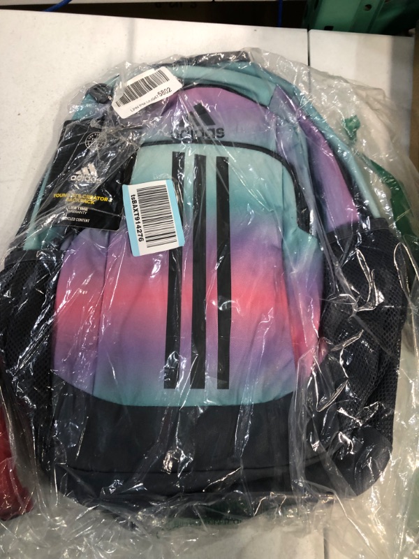 Photo 2 of adidas Back to School BTS Creator Backpack, Gradient Rose Tone Pink/Onix Grey, One Size One Size Gradient Rose Tone Pink/Onix Grey