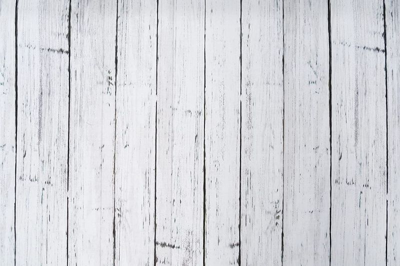 Photo 1 of  5x4ft(1.5x1.2m) Grey Wash Wood Rubber Floor Mat for Professional Photography