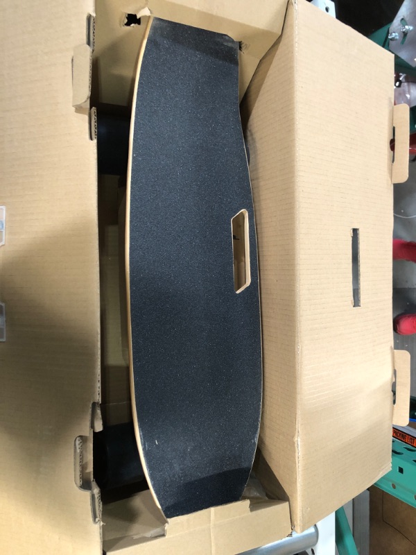 Photo 2 of **USED** WONT HOLD A CHARGE** Electric Skateboard Electronic Longboard Dark Black